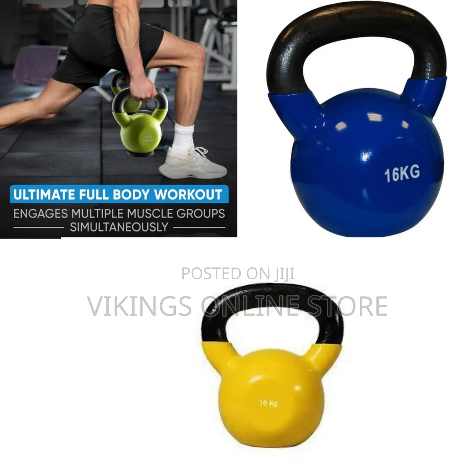 16 Kg Competition-Style Kettlebell