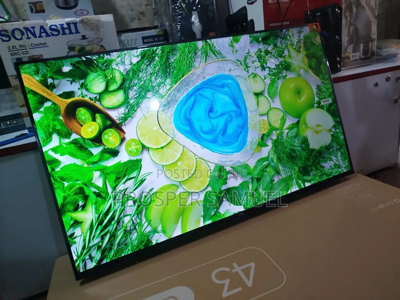 TCL Qled 43 Inches Frameless Digital Smart TV