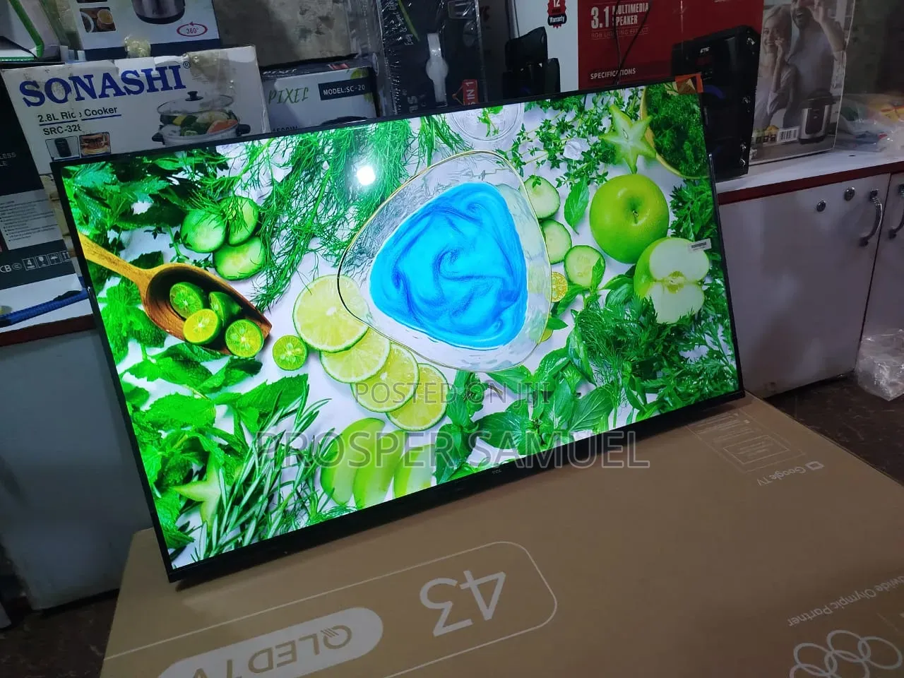 TCL Qled 43 Inches Frameless Digital Smart TV