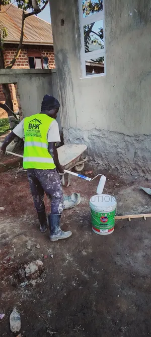 Professional Exterior Wall Skimming & Undercoat Painting Services ​