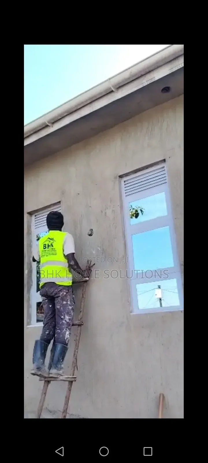 Professional Exterior Wall Skimming & Undercoat Painting Services ​