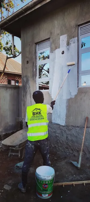Professional Exterior Wall Skimming & Undercoat Painting Services ​