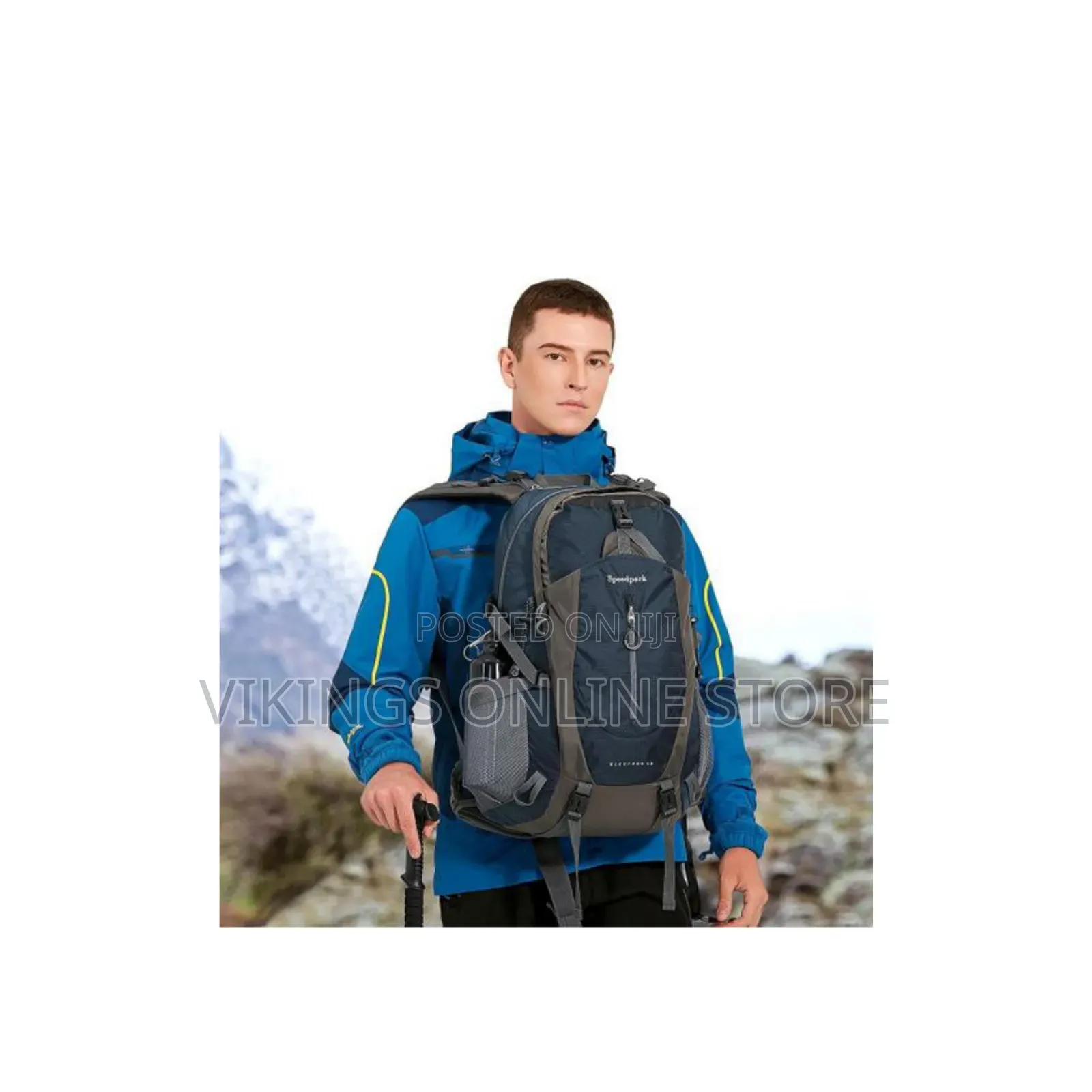 SPEEDPARK Hiking Backpack 40L, an Outdoor Daypack for Camping, Travel