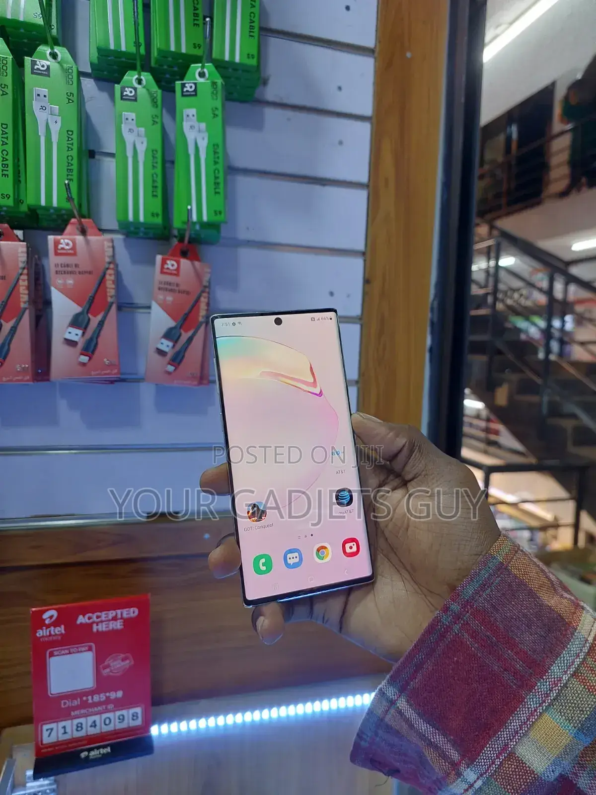 New Samsung Galaxy Note 10 5G 256 GB White