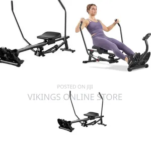 The Sunny Health & Fitness Smart Compact Full Motion Rowing Machine