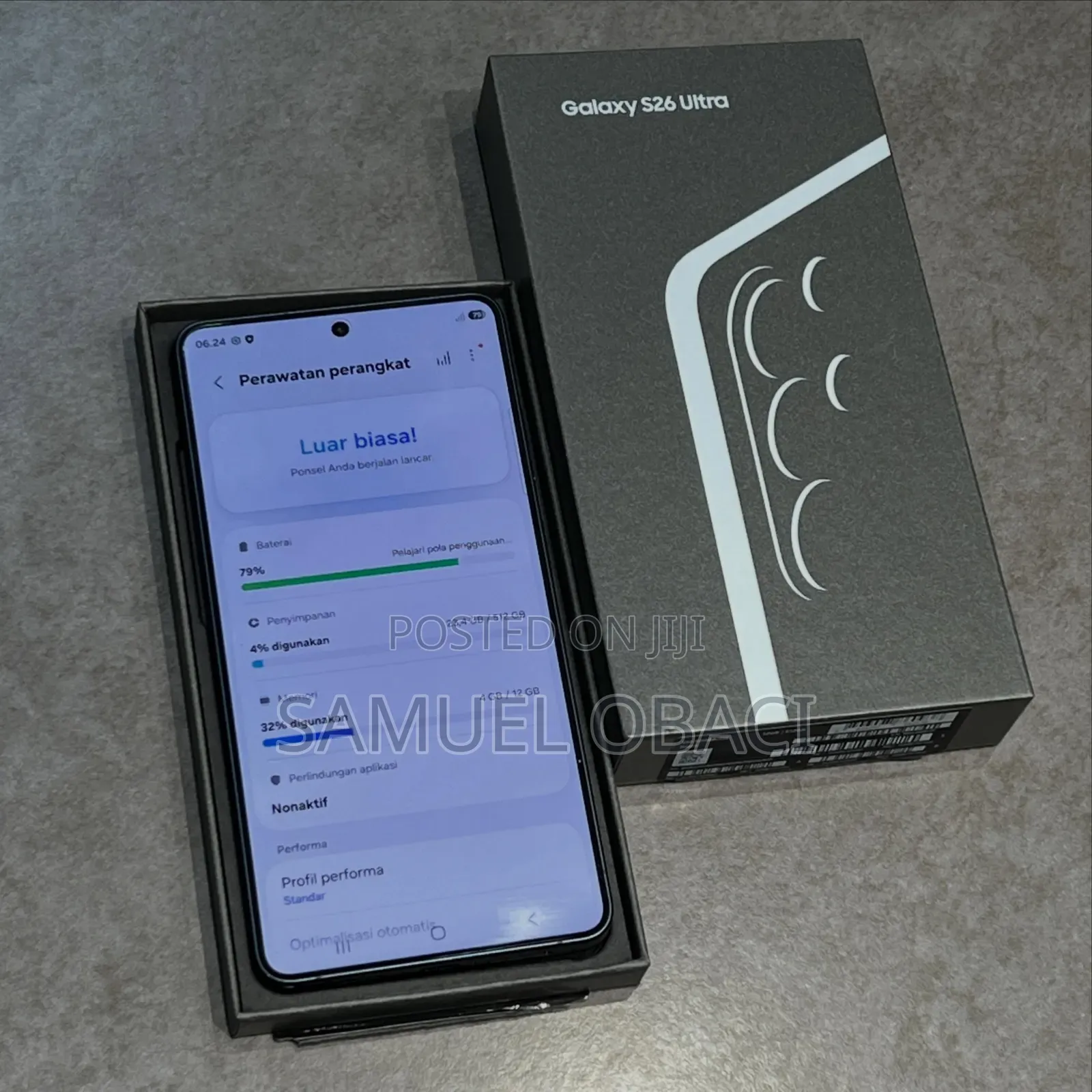 New Samsung Galaxy S26 Ultra 5G 512 GB Black