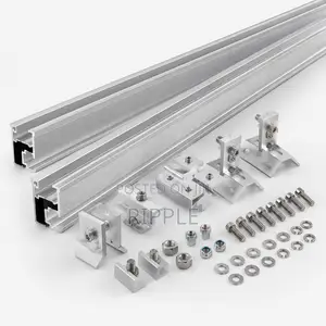 Solar Panel Rails 4.9 Feet With Accessories Aluminium Mounting Rails