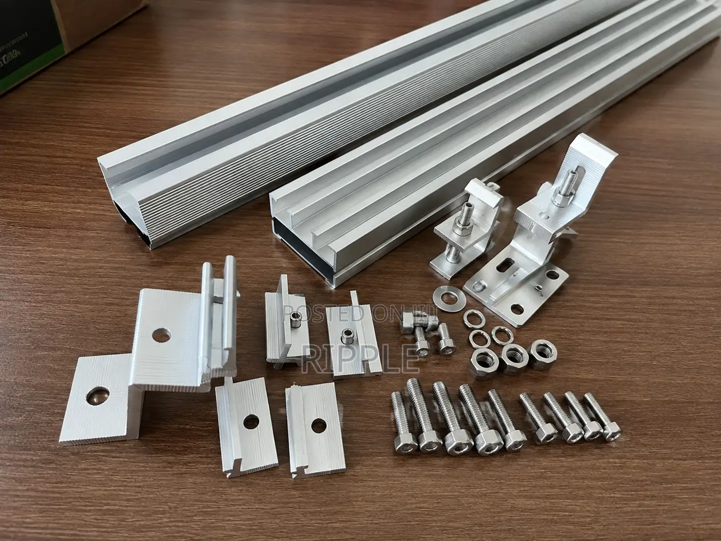 Solar Panel Rails 4.9 Feet With Accessories Aluminium Mounting Rails