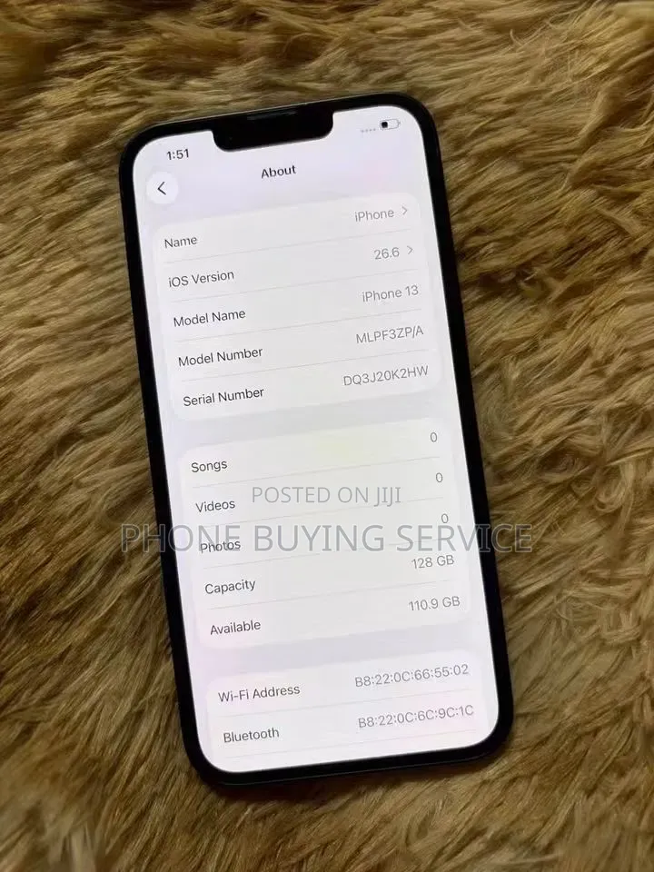 Apple iPhone 13 128 GB Black