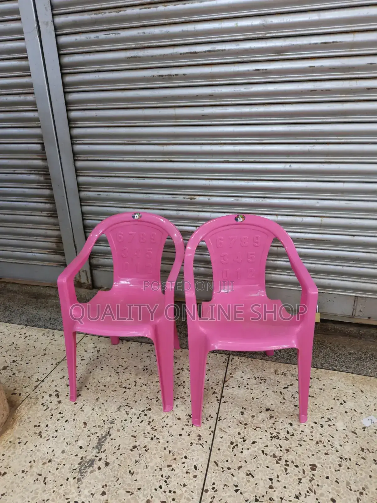 Pink Kids Armrest Plastic Chairs Kids Plastic Chairs