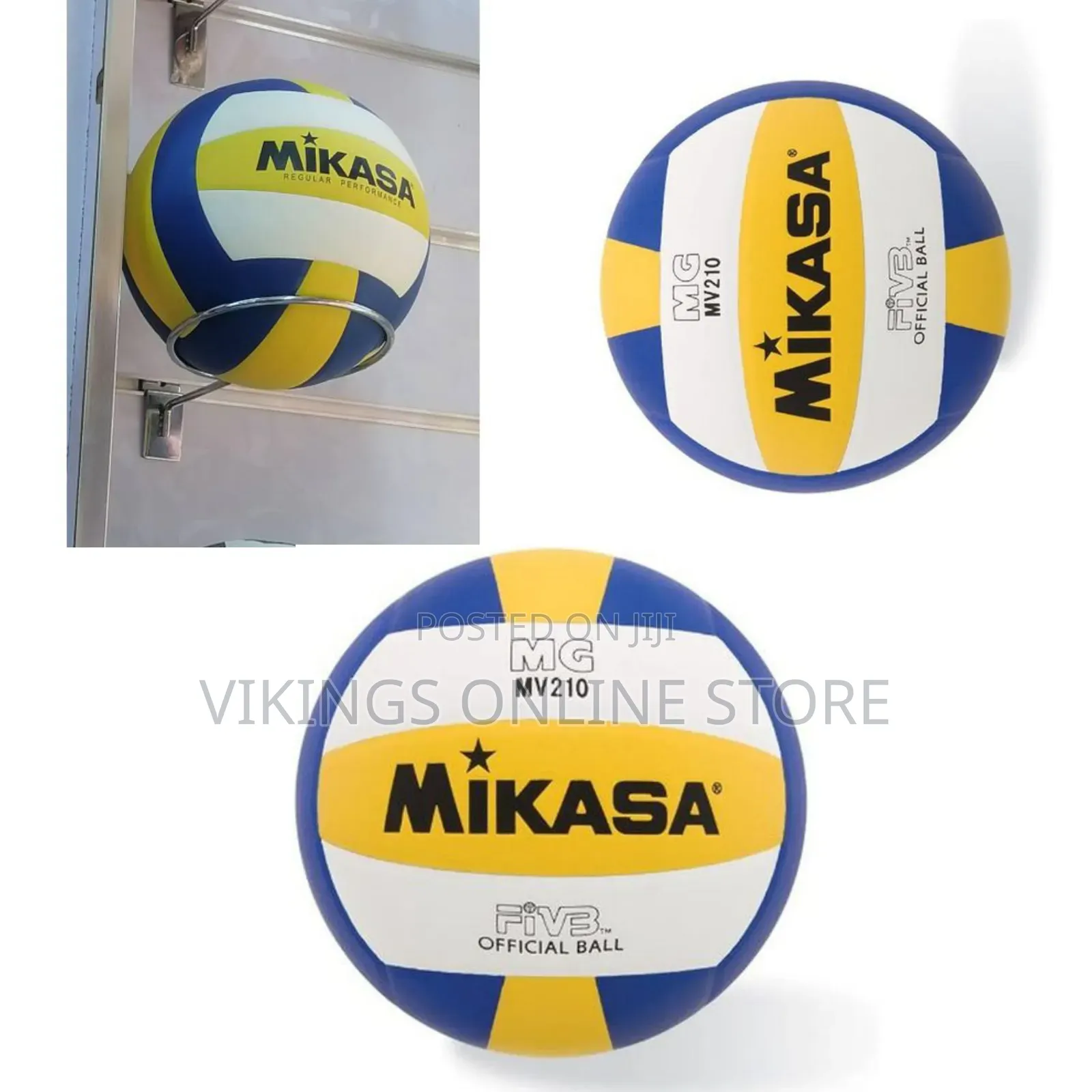 Mikasa MV210 Size 5 Synthetic Volleyball