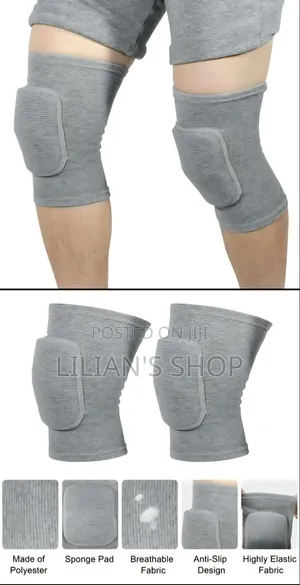 Protective Padded Knee Sleeves Set