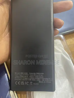 WK102B W0+ 20000mah Power Bank