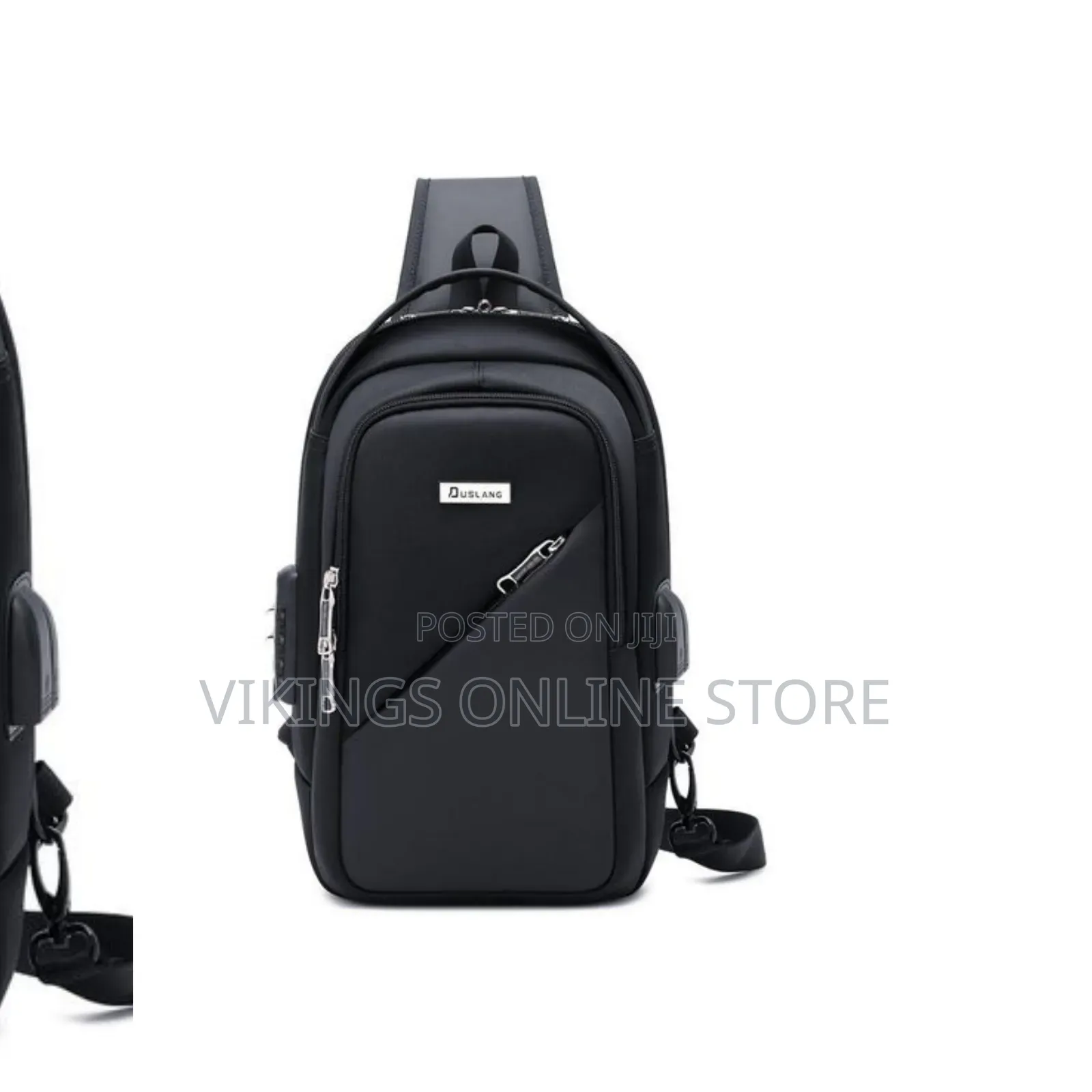 DUSLANG Crossbody Backpack Bag, Multi-Functional Sling Chest Bag