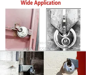 Heavy Duty Disc Locks With Hardened Steel Shackle