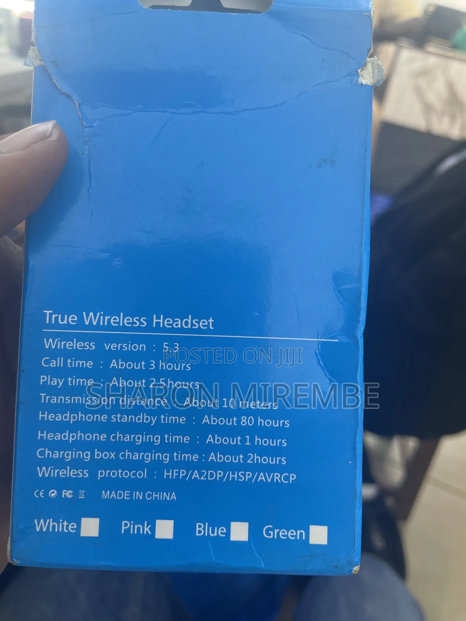 W0+ TWS 5.3 Bt Headset