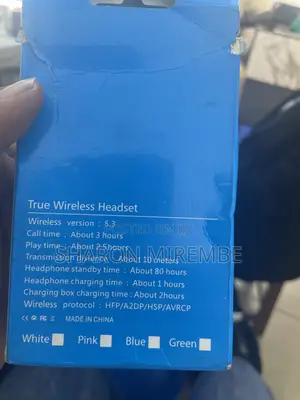 W0+ TWS 5.3 Bt Headset