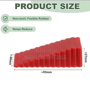 1Pcs Pink Silicone Door Stopper