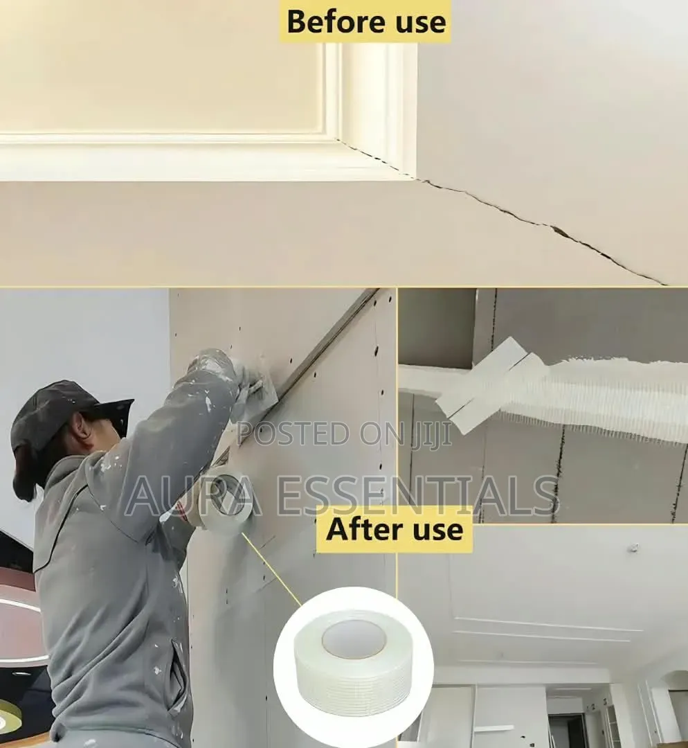 Self-Adhesive Joint Fiberglass Mesh Tape (50mm X 45 Meters)