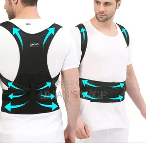 Adjustable Shoulder Straightener for Improving Back Posture