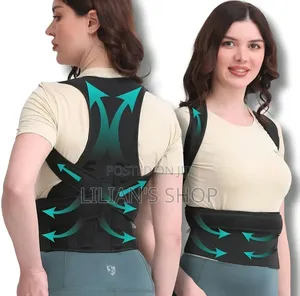 Adjustable Shoulder Straightener for Improving Back Posture