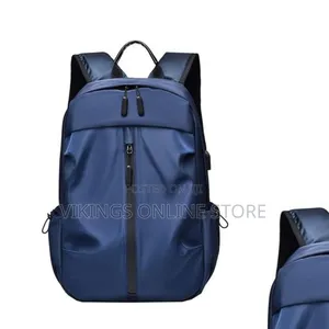 Waterproof Casual and Business Laptop Backpack With a Vertical Zipper