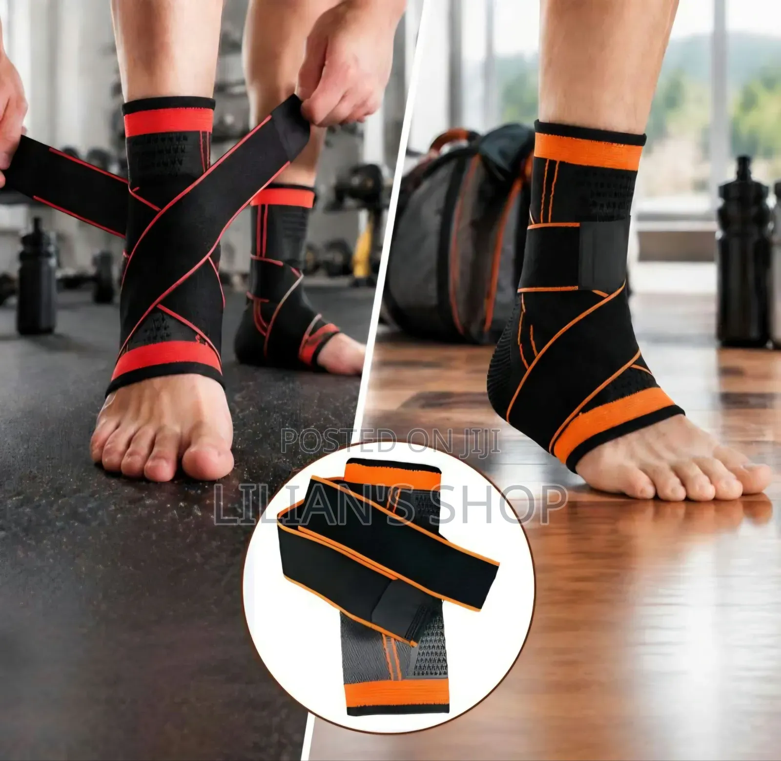Adjustable Sports Ankle Support Brace