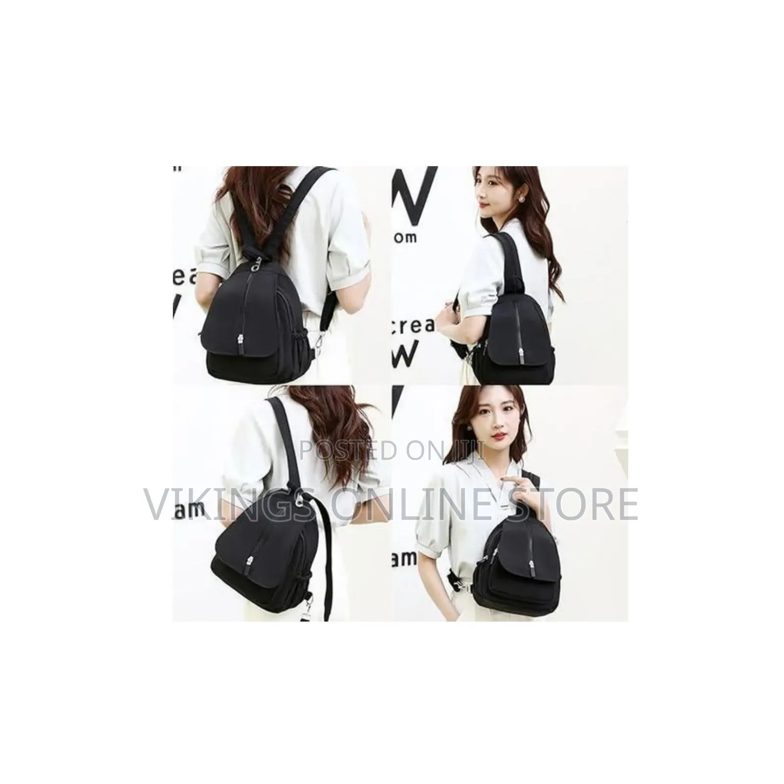 Women Girls Small Nylon Mini Backpack Shoulder Bag