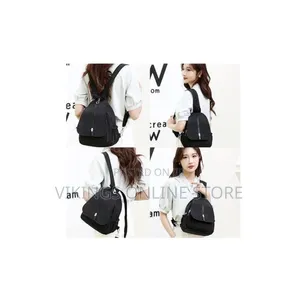 Women Girls Small Nylon Mini Backpack Shoulder Bag