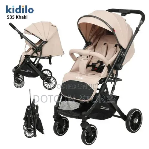 Modern Compact Fold Baby Stroller - Multicolor