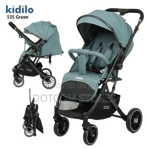 Modern Compact Fold Baby Stroller - Multicolor