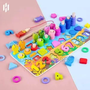 6-in-1 Montessori Wooden Learning Toy