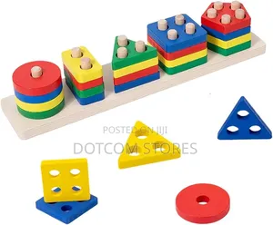 Wooden Montessori Shape Sorter Toy