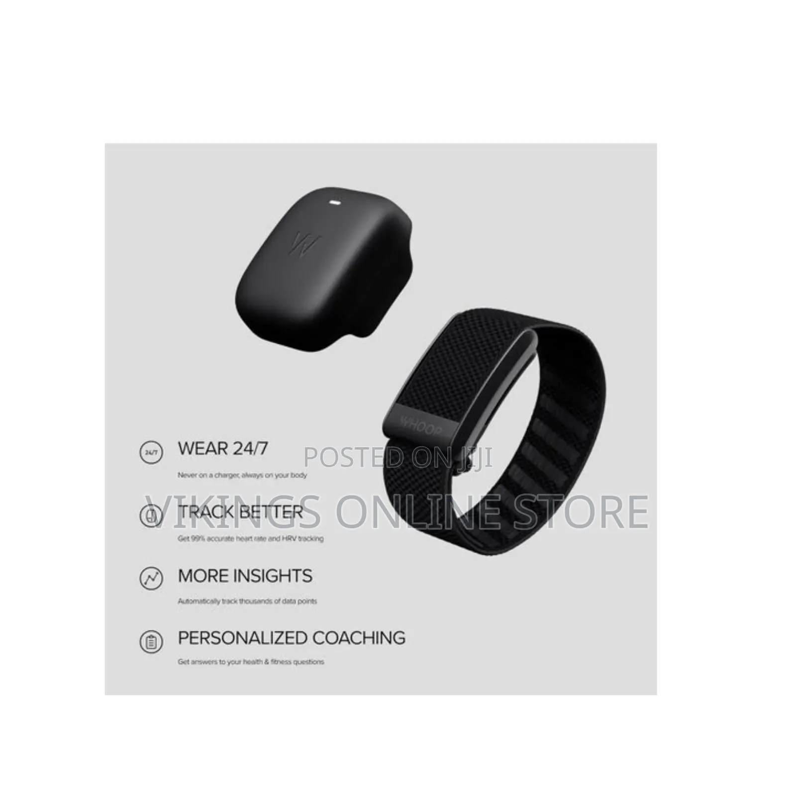 WHOOP 4.0 Wearable Health, Fitness & Activity Tracker.