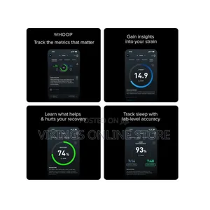 WHOOP 4.0 Wearable Health, Fitness & Activity Tracker.
