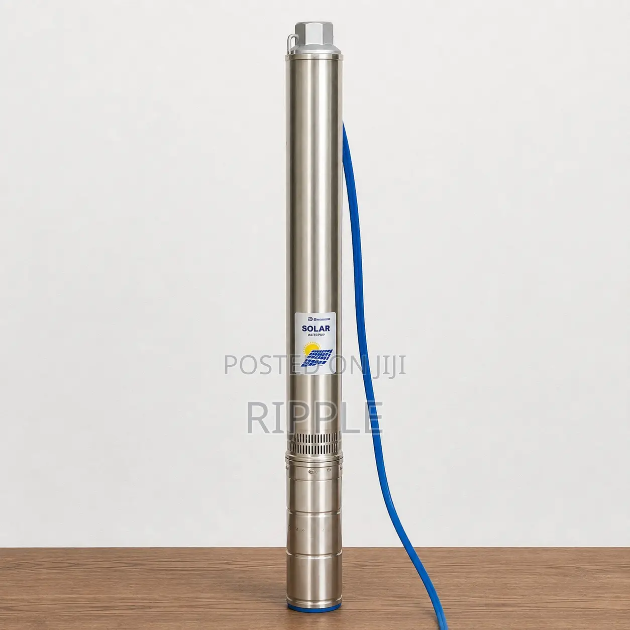 750W Solar Borehole Pump 95m Head 4,200l/H 110V DC Submersible Pump
