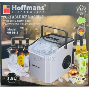 Hoffmans 1.5L Portable Automatic Ice Making Machine HM-9813