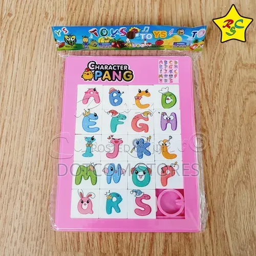 Character PANG Alphabet Puzzle Toy