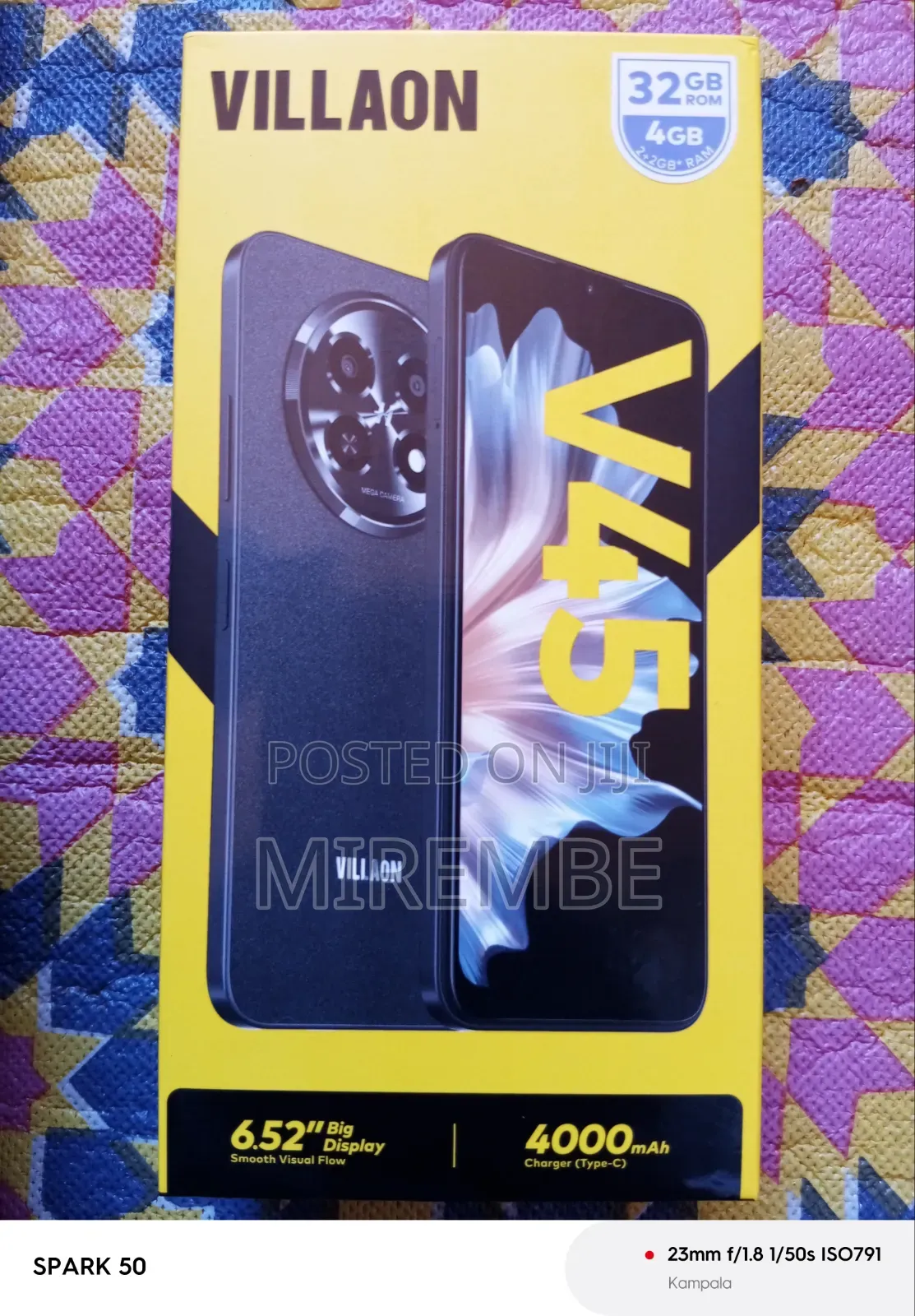 New Villaon V40s 32 GB Black