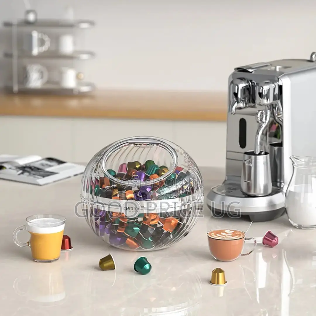 Transparent Spherical Coffee Capsule Holder