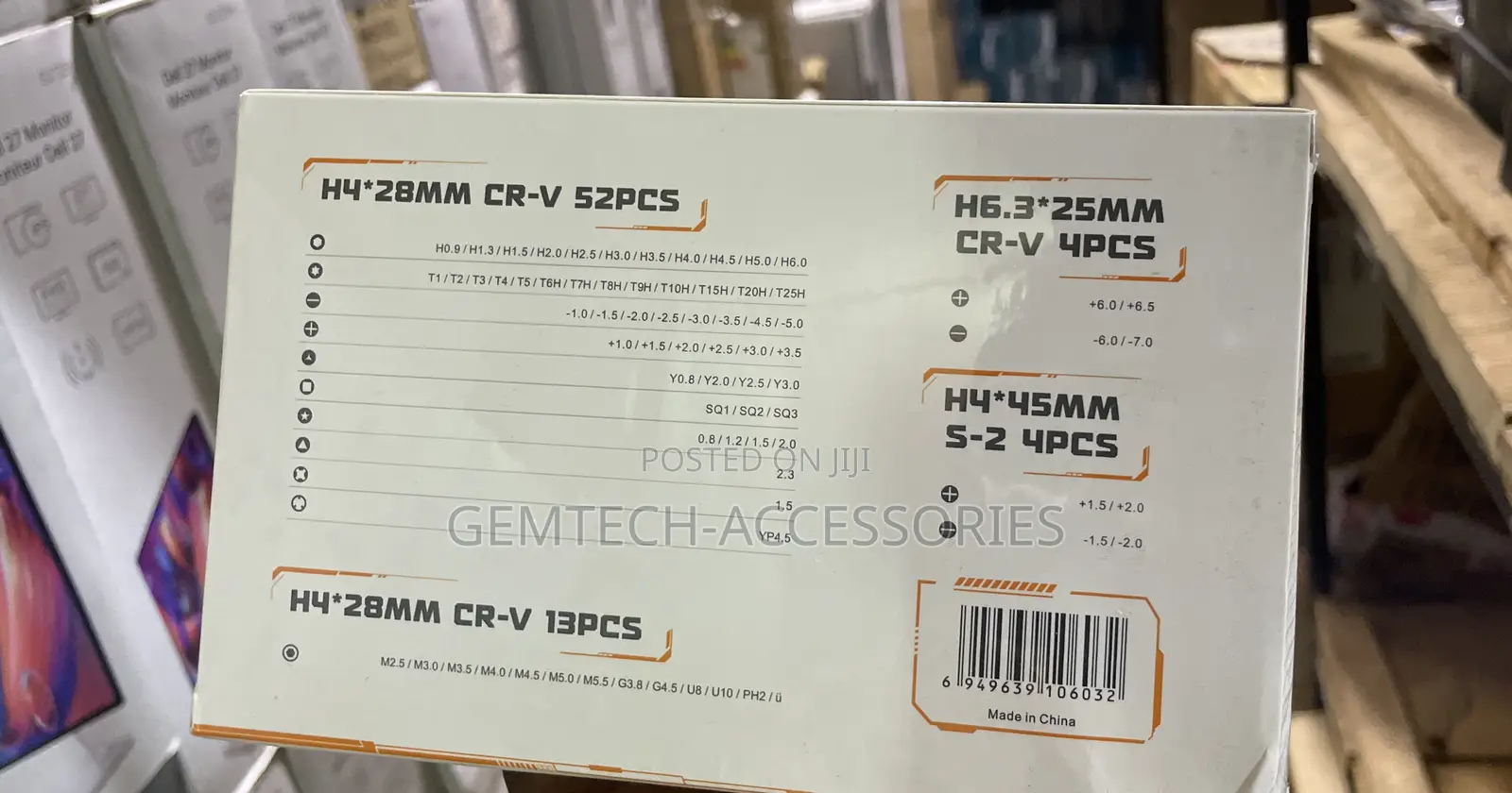 Jakemy 8187 Screwdriver Set