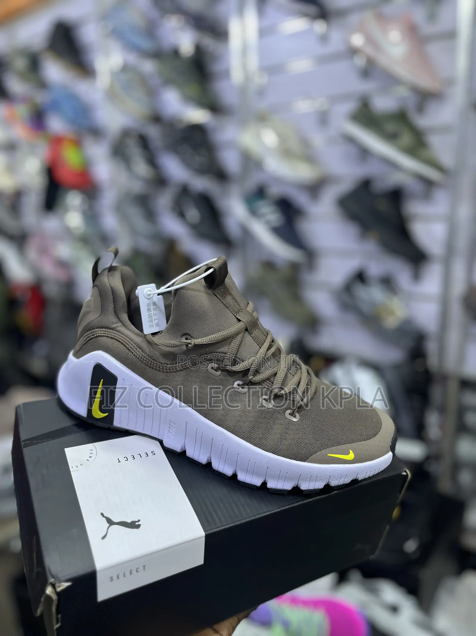Original Olive Nike Free Metcon 6 Training Sneakers
