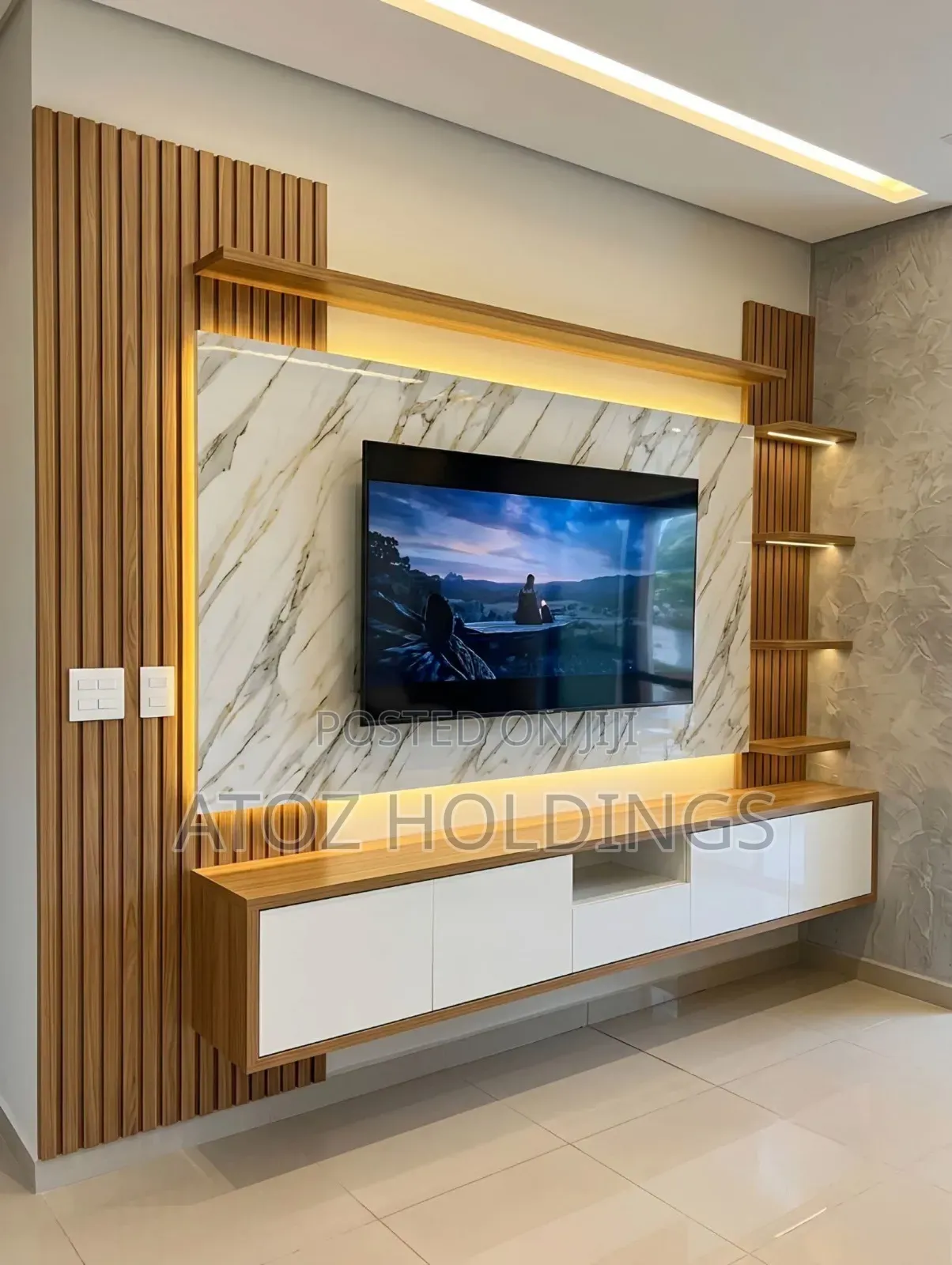 TV Stands/Wall Panel Customized Wall Unit TV Cabinets From 2,000,000/-