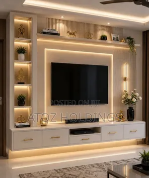 TV Stands/Wall Panel Customized Wall Unit TV Cabinets From 2,000,000/-