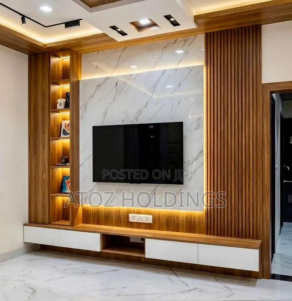 TV Stands/Wall Panel Customized Wall Unit TV Cabinets From 2,000,000/-