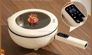 Electric Food and Soup Steamer Pot Saucepan - 2 Layers