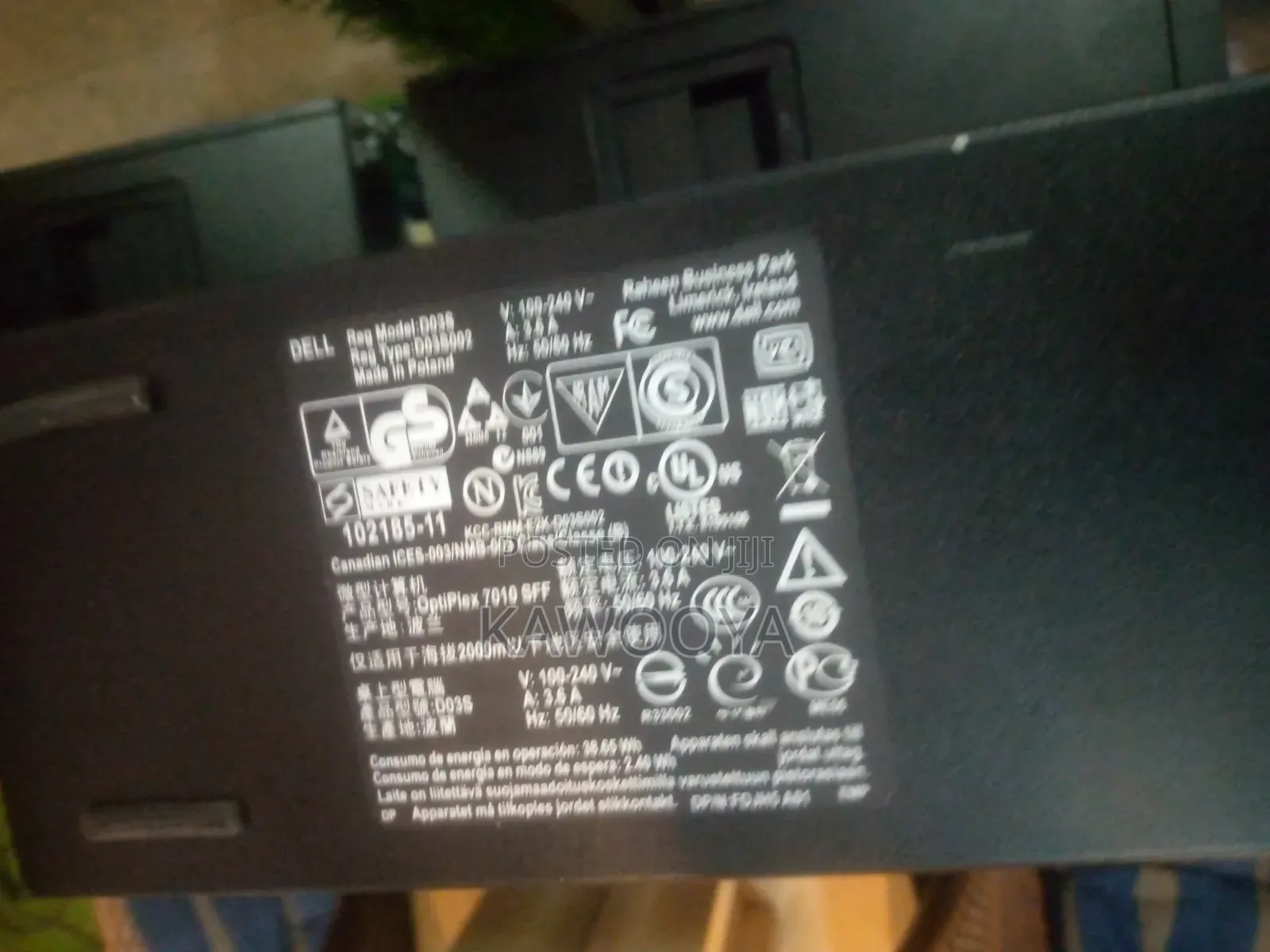 Desktop Computer Dell OptiPlex 3050 4GB Intel Core i3 HDD 500GB