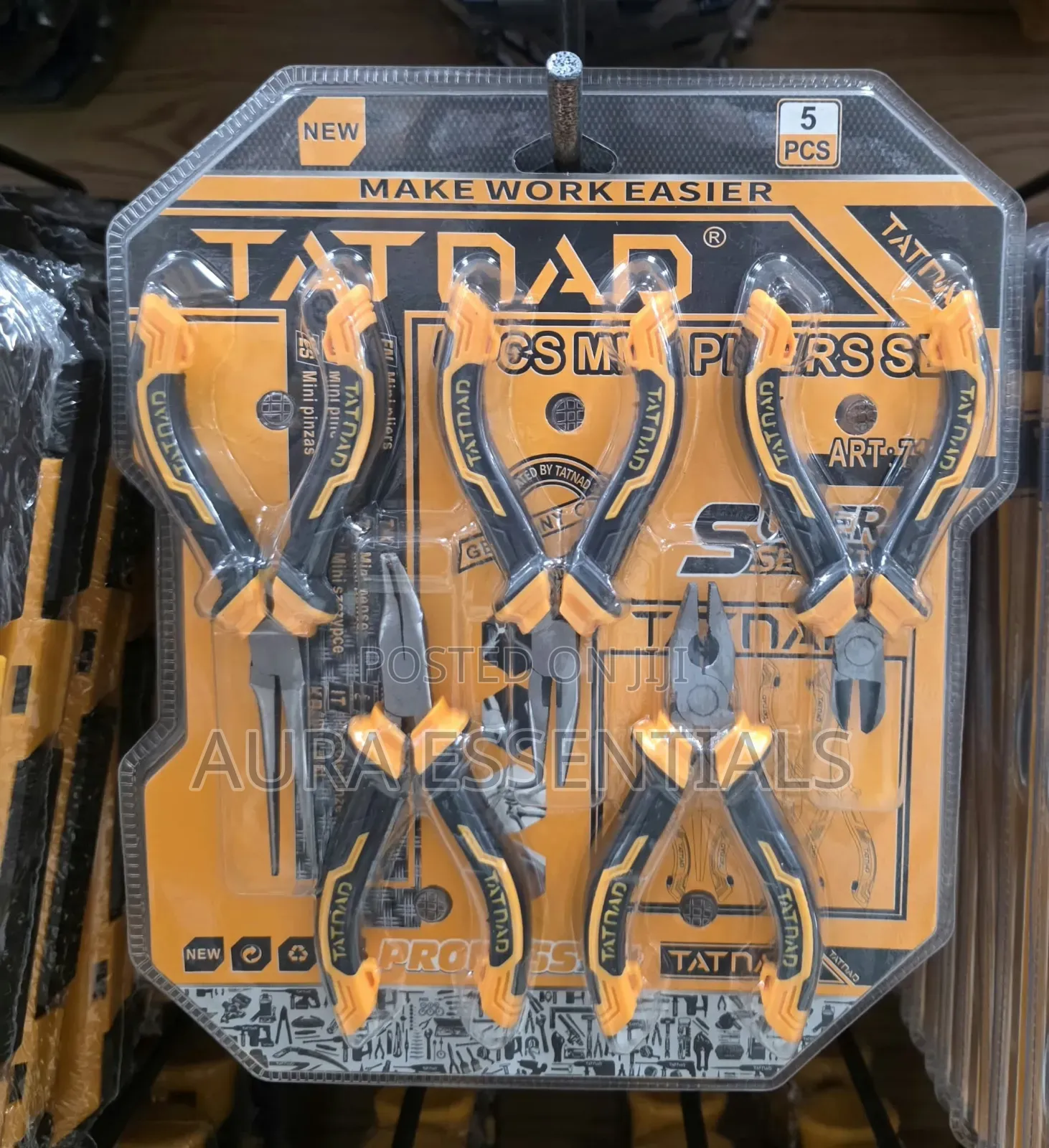 Tatnad 5-Piece Mini Pliers Set