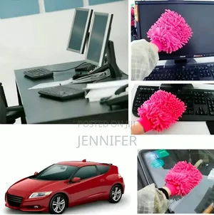 5pcs Microfiber Car Wash Mitt Scratch Free