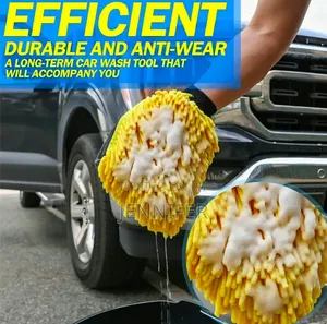 5pcs Microfiber Car Wash Mitt Scratch Free